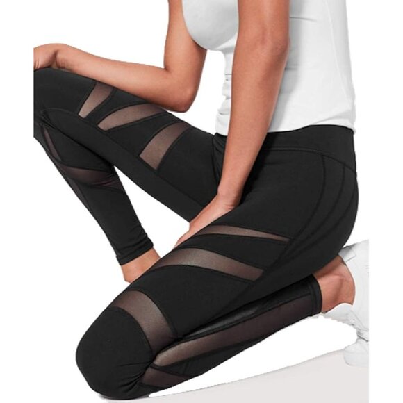 Lululemon Women's Black Wunder Under HR Tight High-Waisted Leggings Sz 8 2771 - Picture 4 of 13